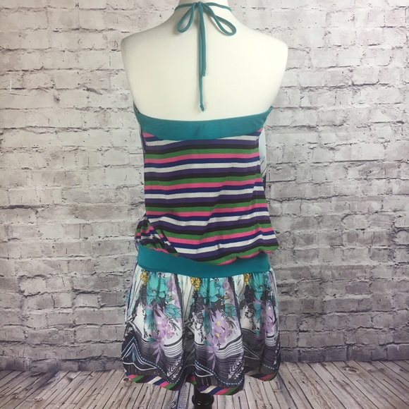 Colorful Sheer Dress Or Top - Picture 6 of 8